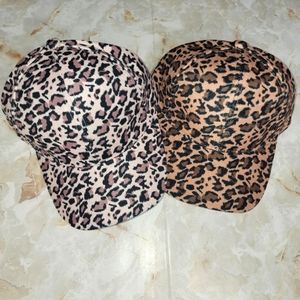 Cute Cheetah Print Fashion Hat